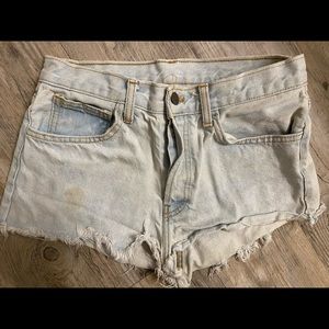 Brandy Melville high waisted Denim Shorts